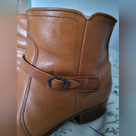 Vintage Hanover Shoe Leather Boots - Picture 6 of 13